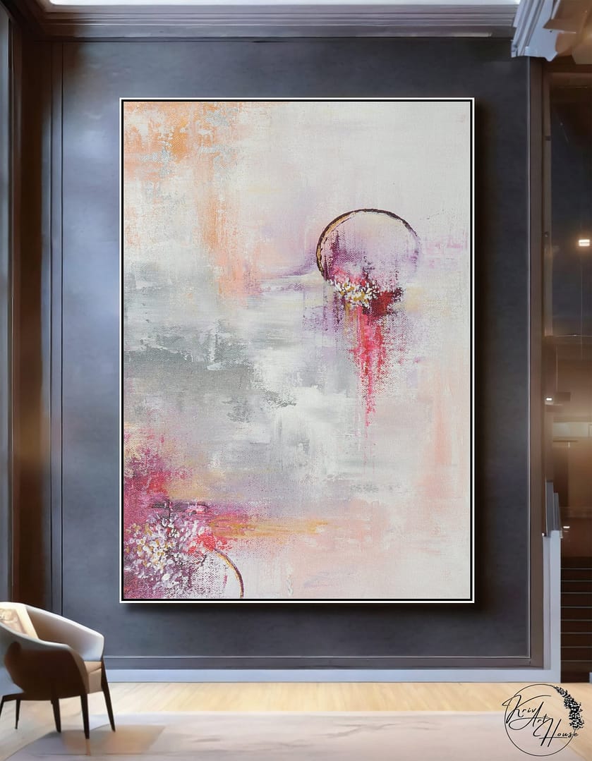 abstract painting vertical