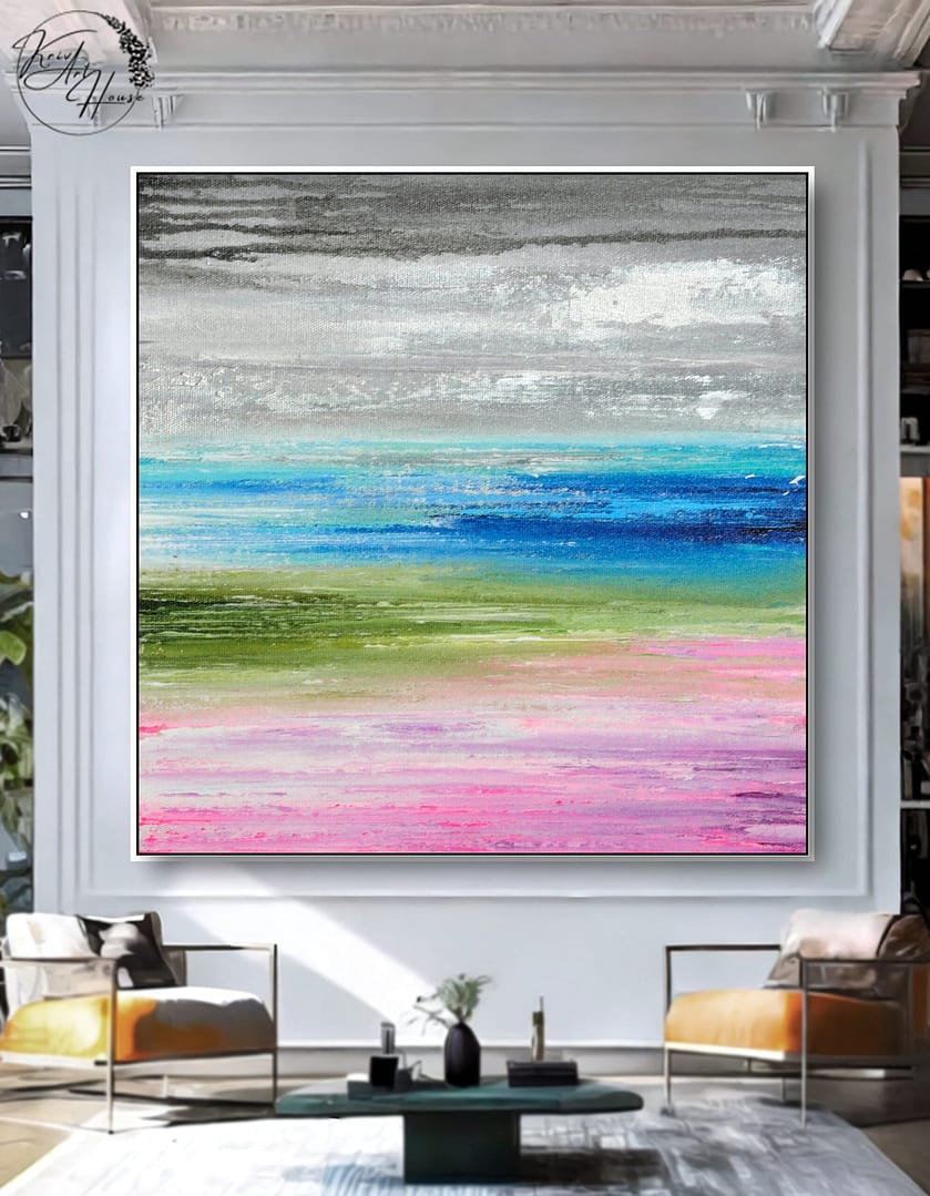 canvas abstract painting