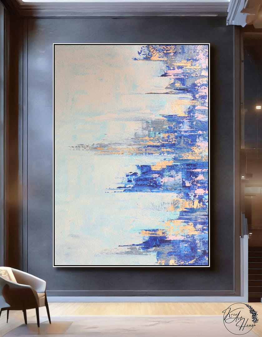 Painting acrylic abstract