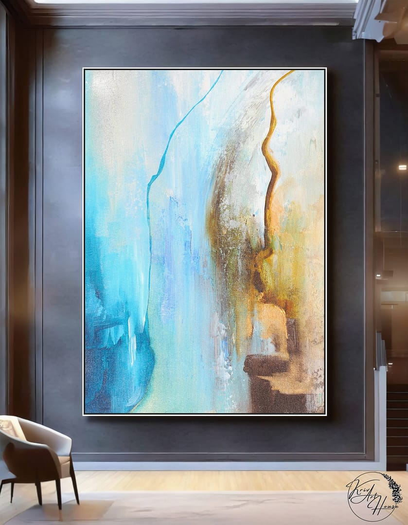 oversized abstract painting extra large