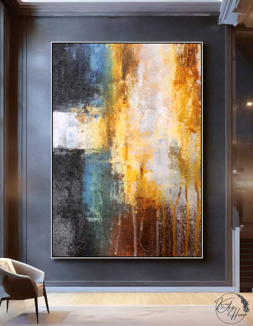 abstract painting large