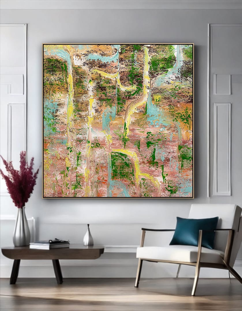 abstract home decor art