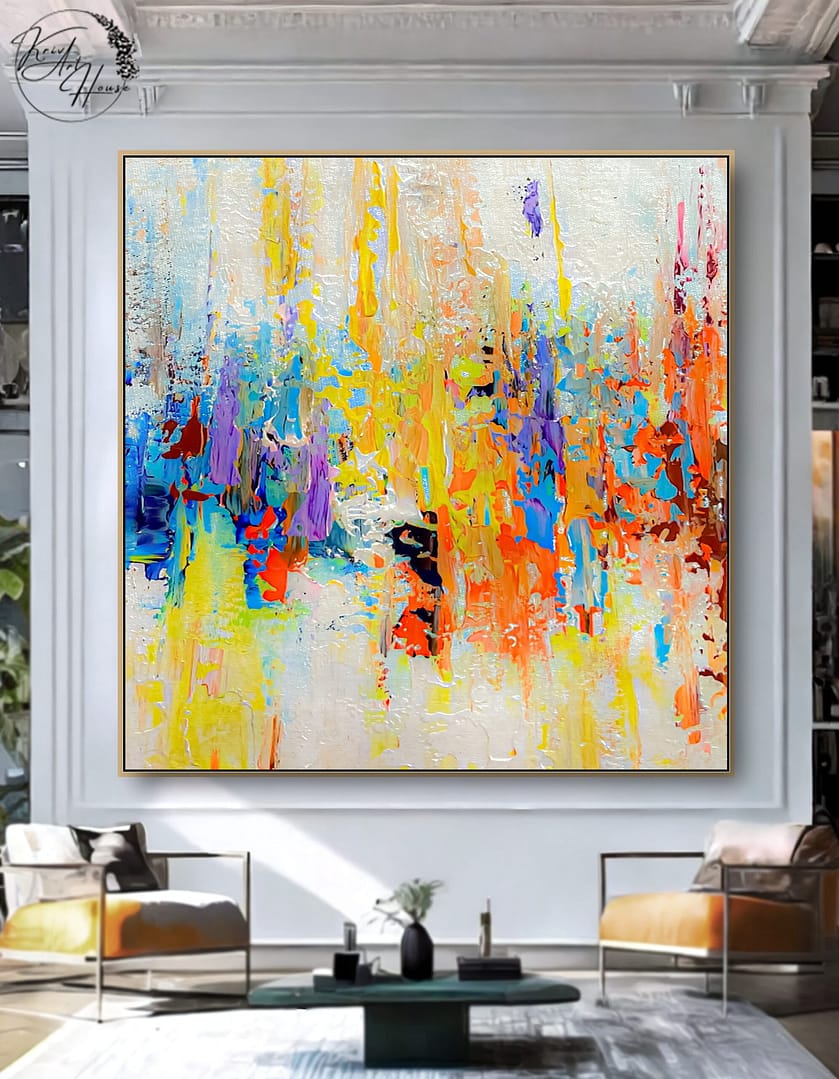 colorful abstract painting