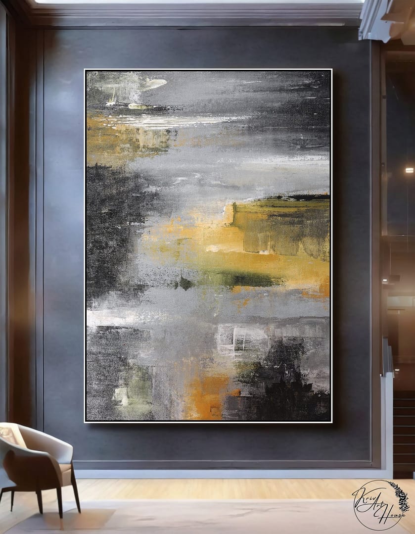 canvas abstract painting