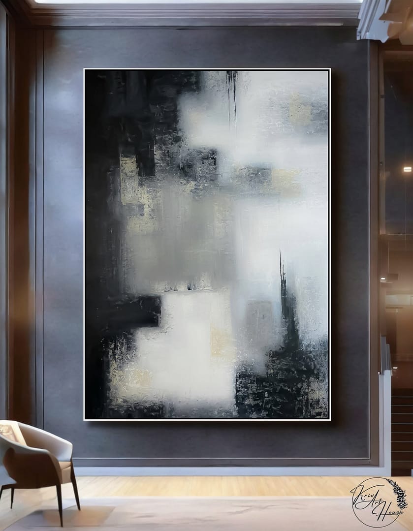 abstract minimalist painting