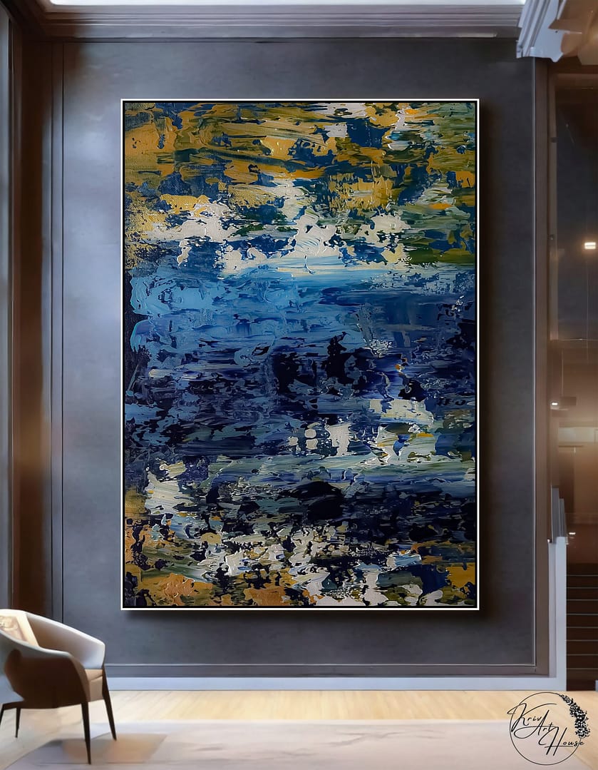 antique painting large