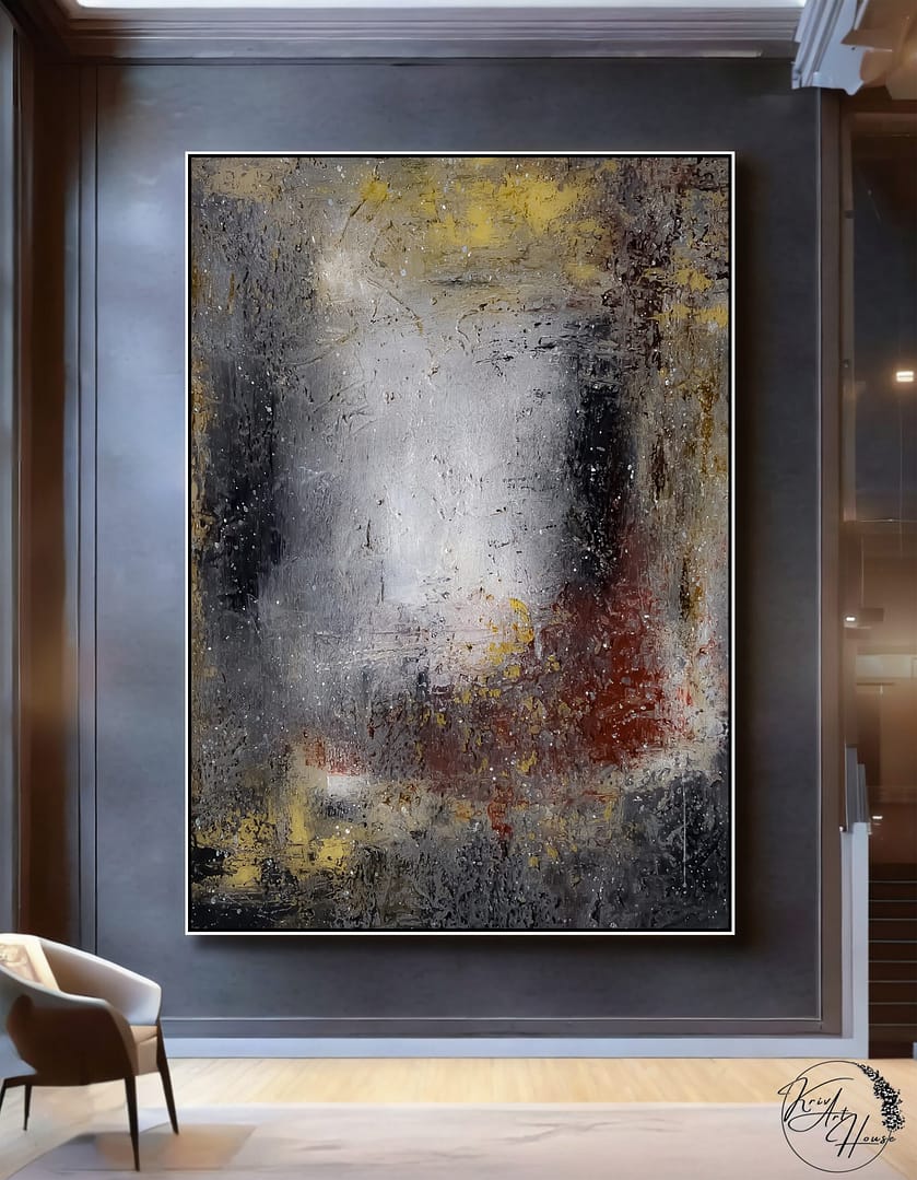 Painting on canvas original abstract