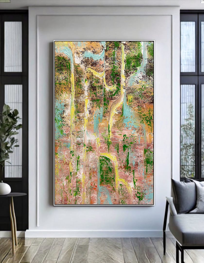 Abstract modern painting