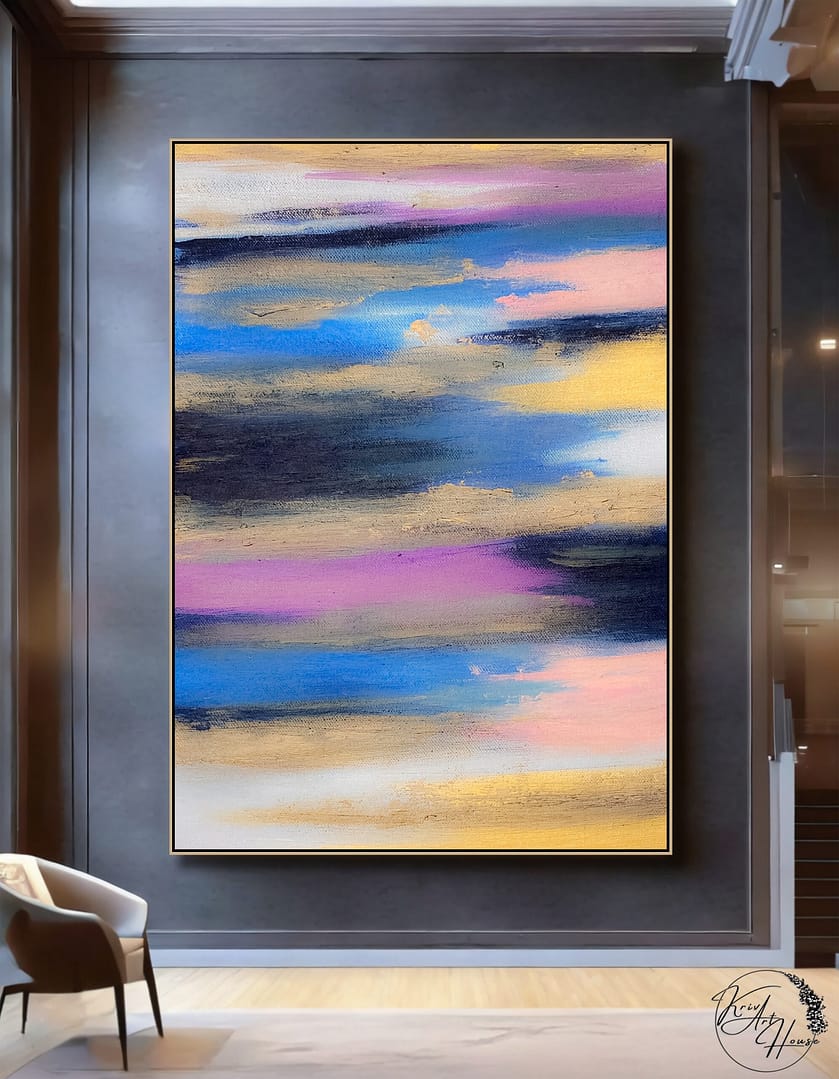 extra large painting on canvas