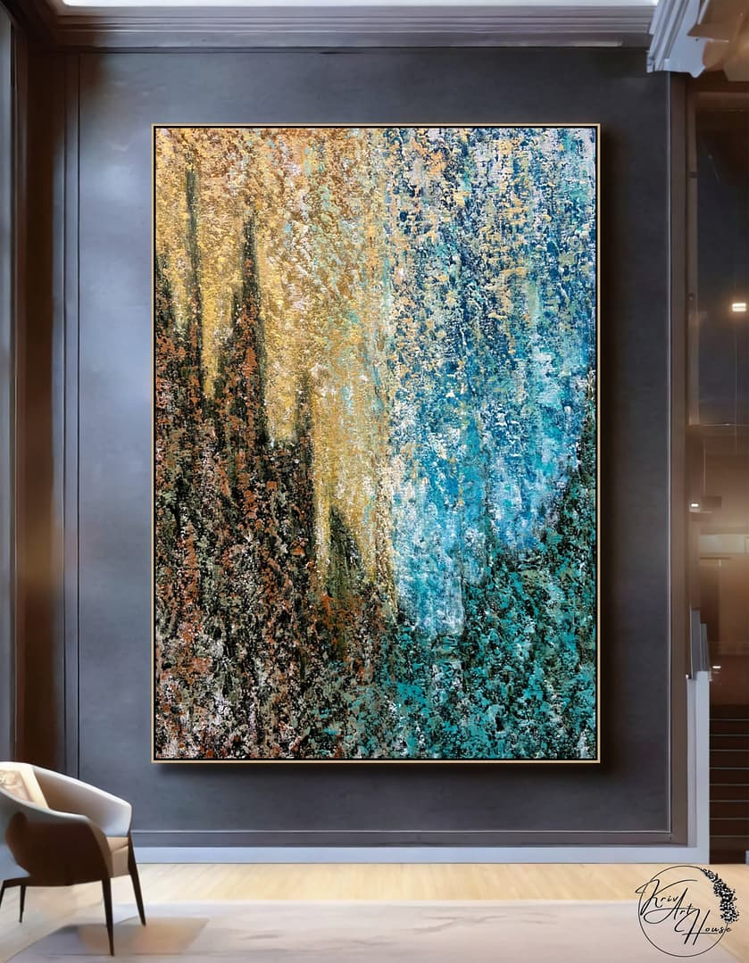 abstract painting large