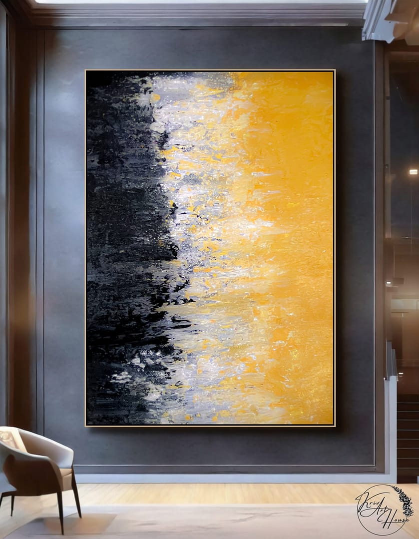 textured abstract painting
