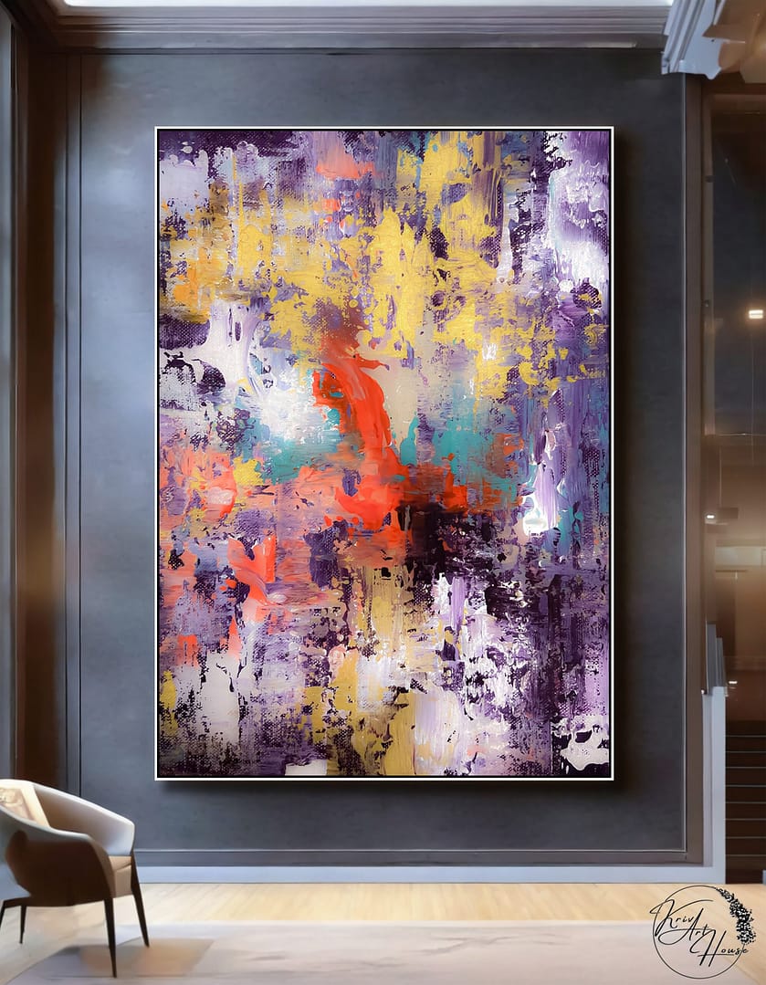 colorful abstract painting