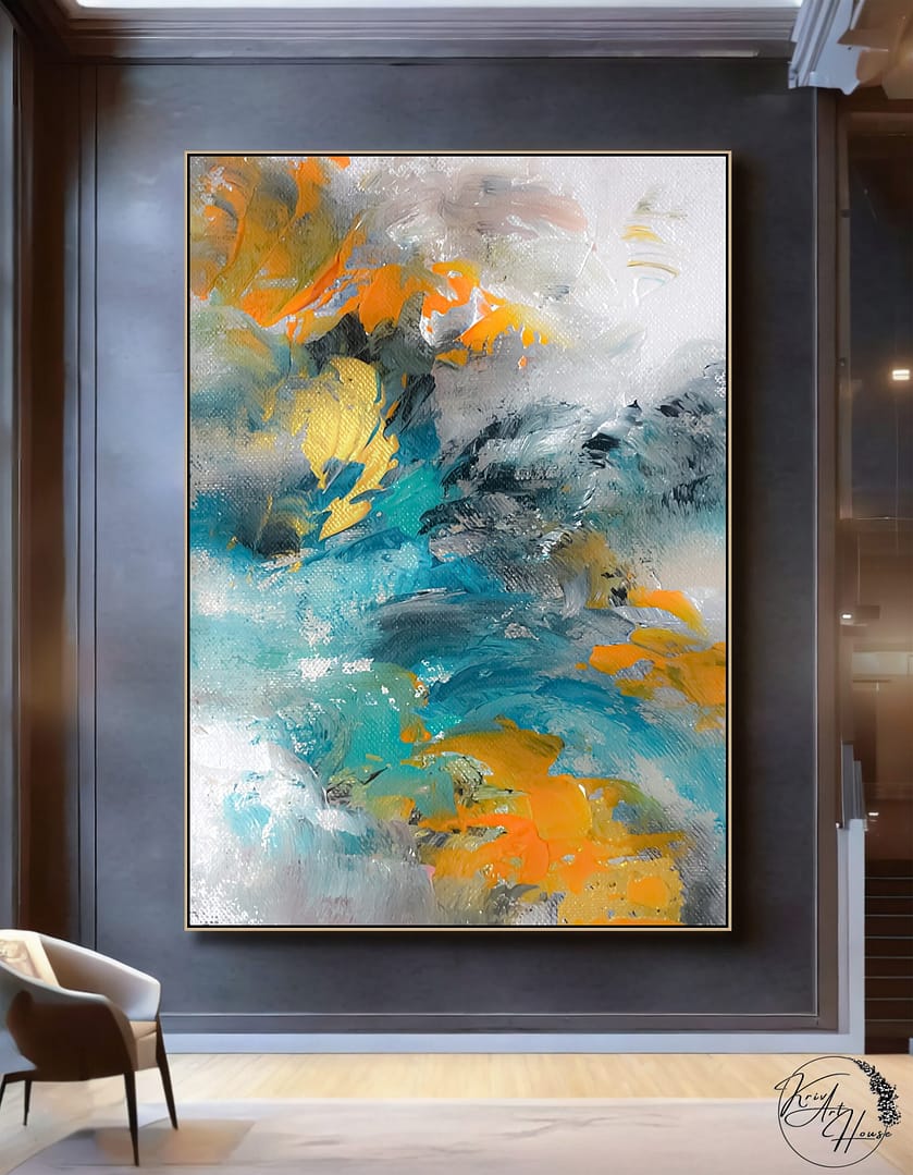 abstract painting minimal