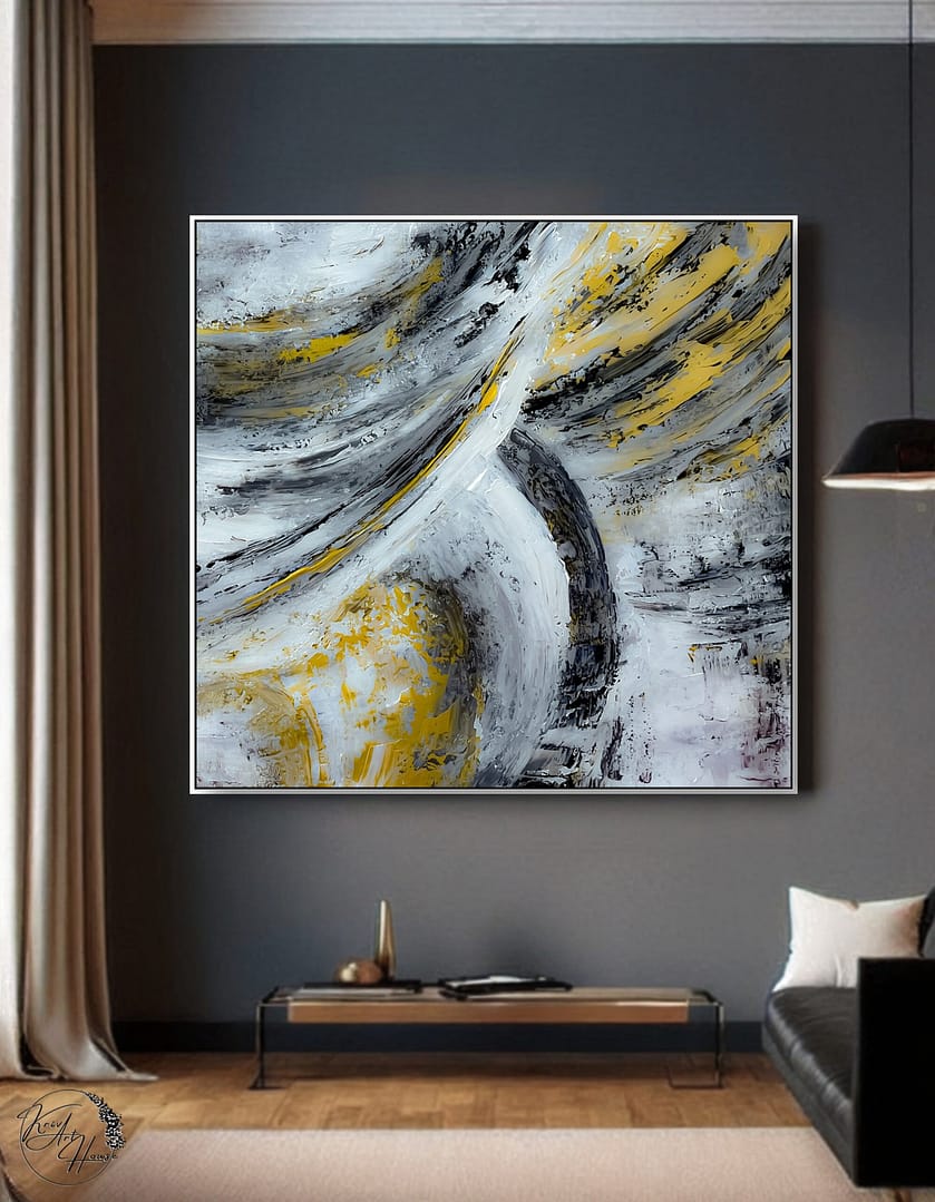 abstract canvas wall art