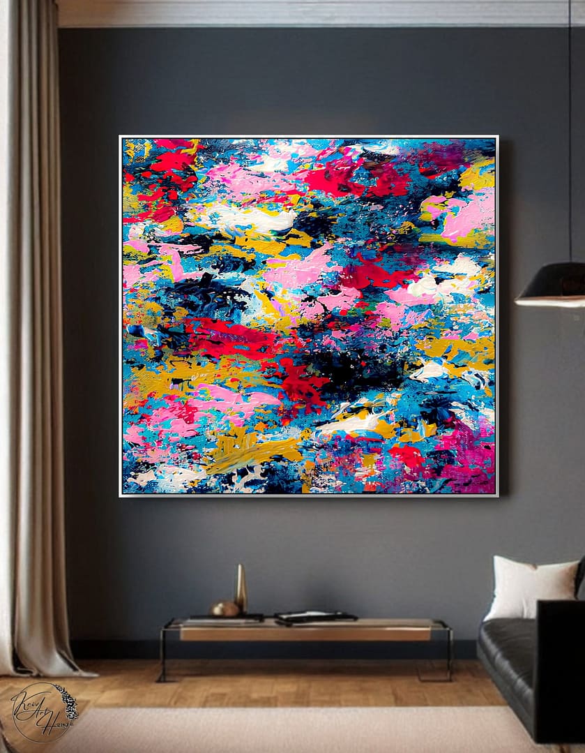 abstract painting beige