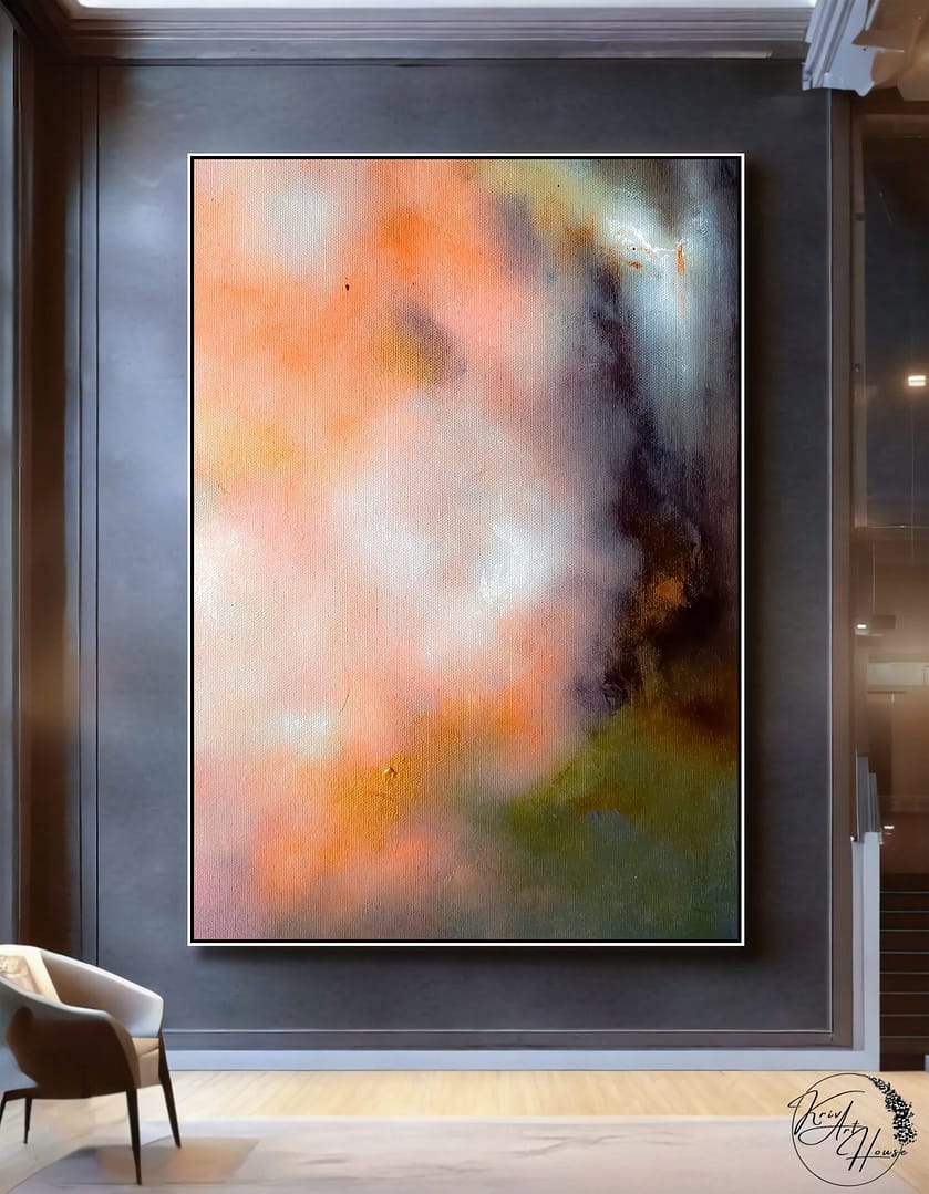 abstract on canvas