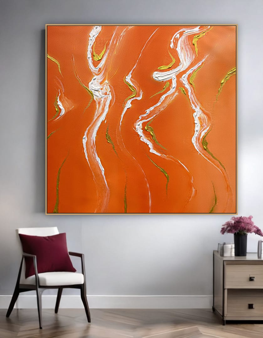 abstract large wall art