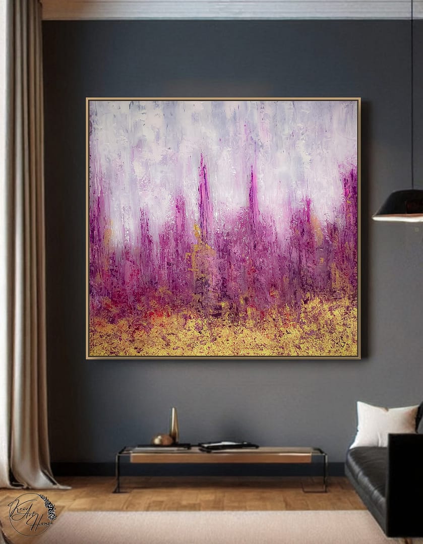 canvas abstract painting