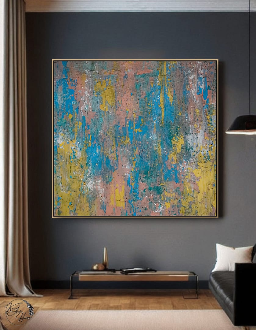 abstract painting wall art