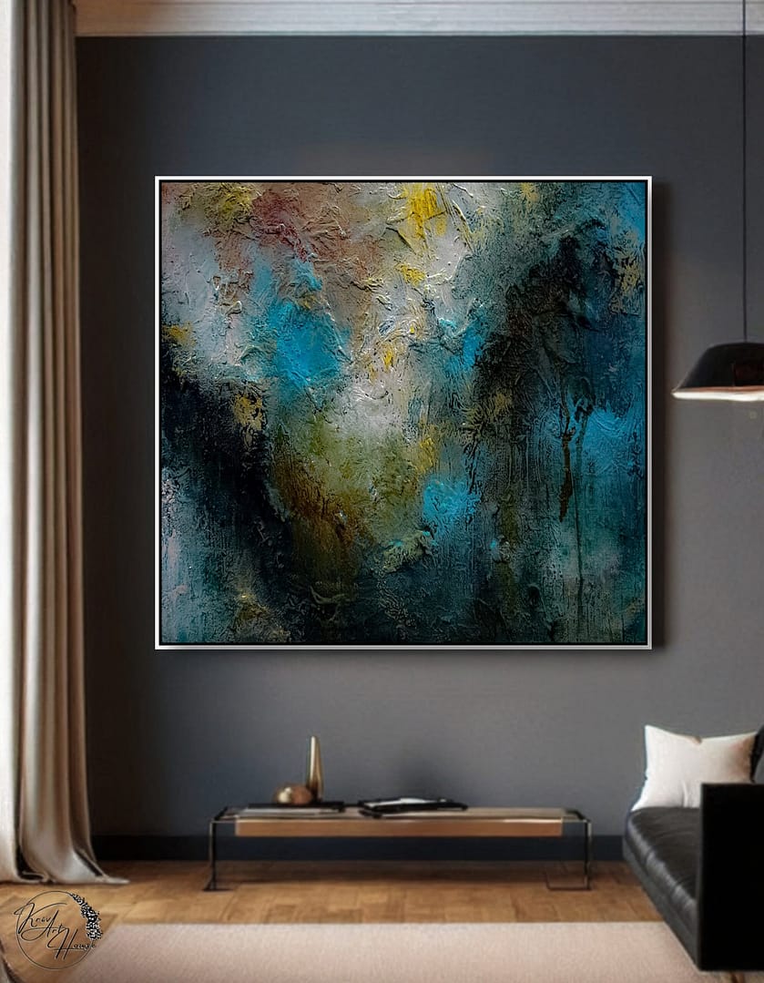 oil painting on canvas
