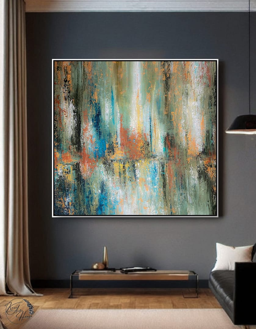 abstract wall decor