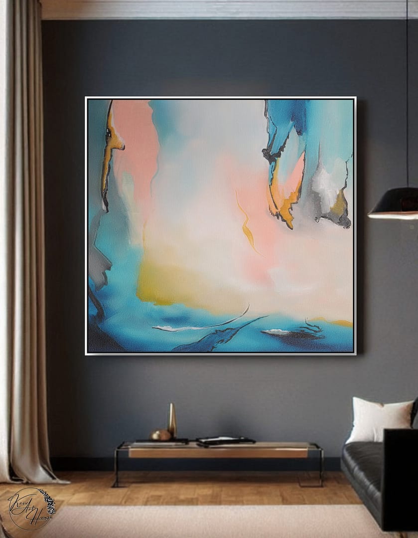 abstract painting wall art