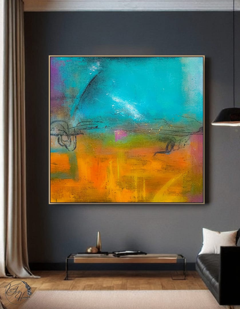 texture abstract painting