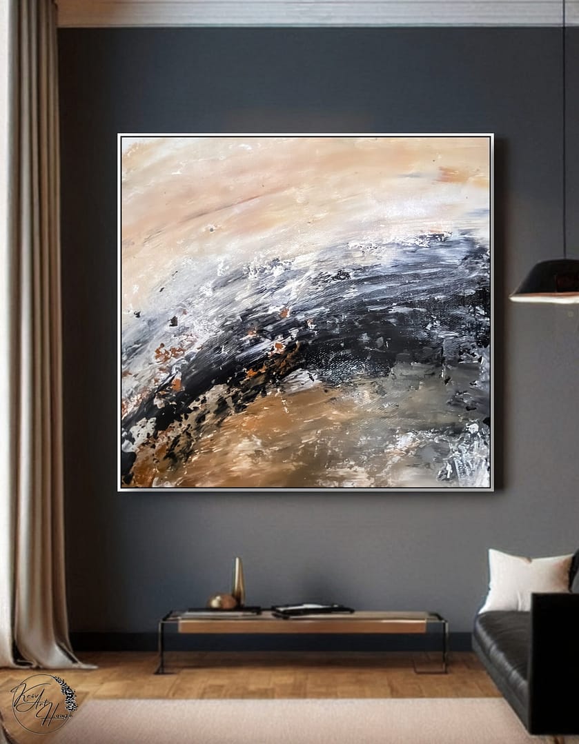 abstract canvas wall art