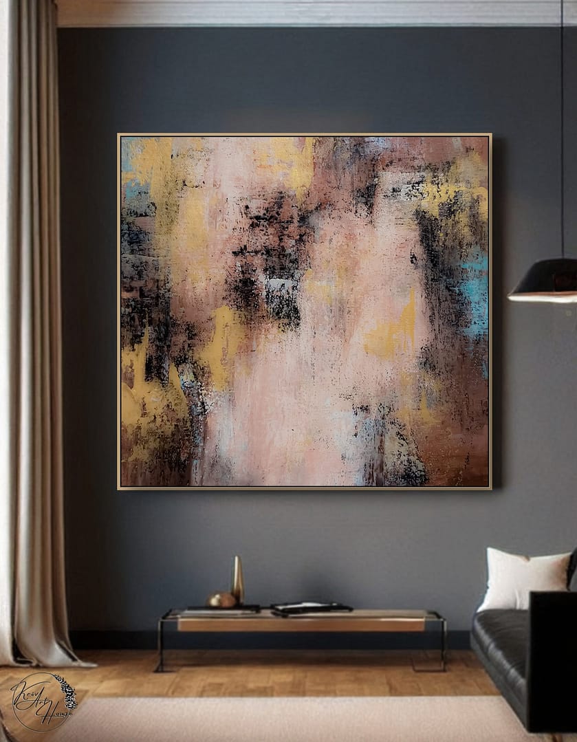abstract art original oil painting