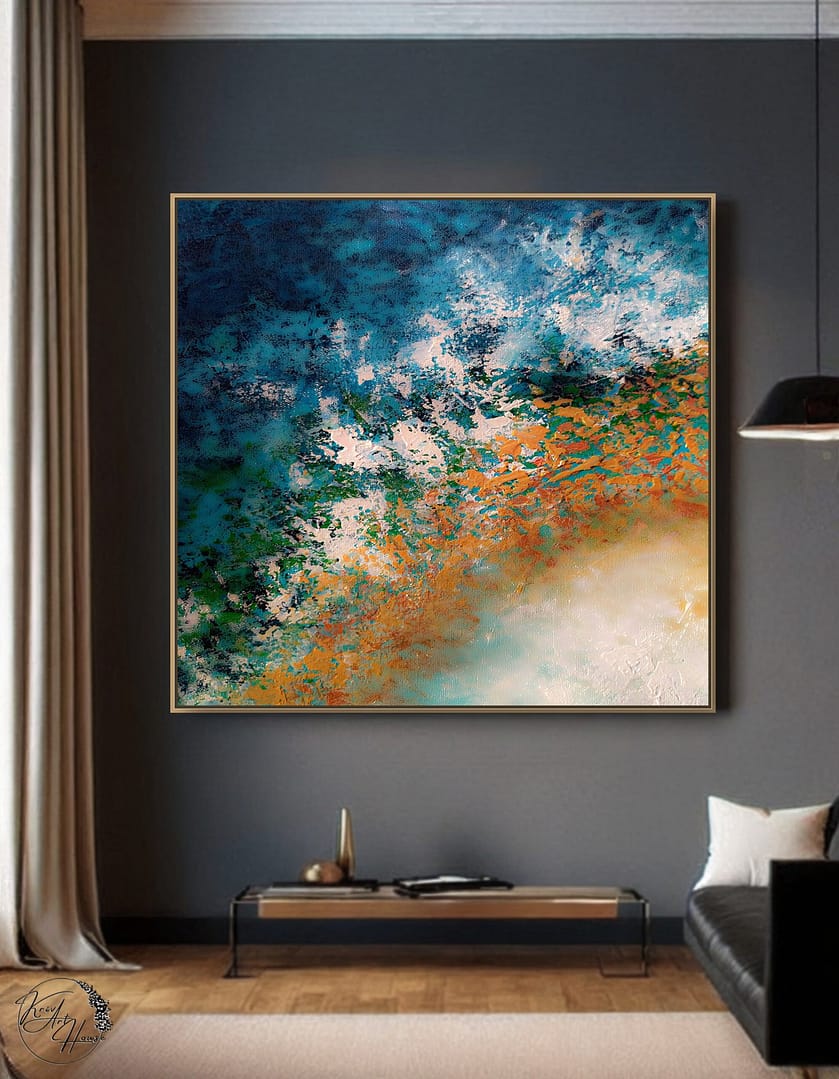 abstract art large painting