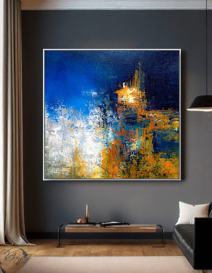 antique painting large