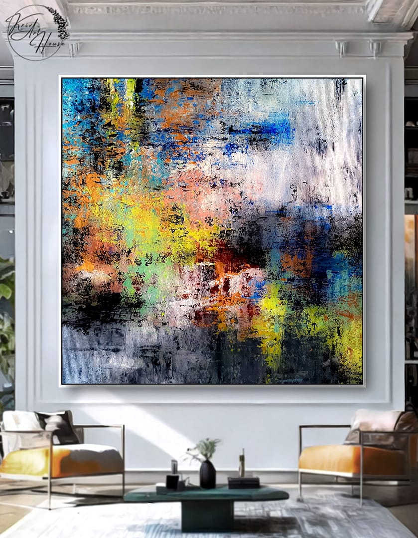 colorful abstract painting