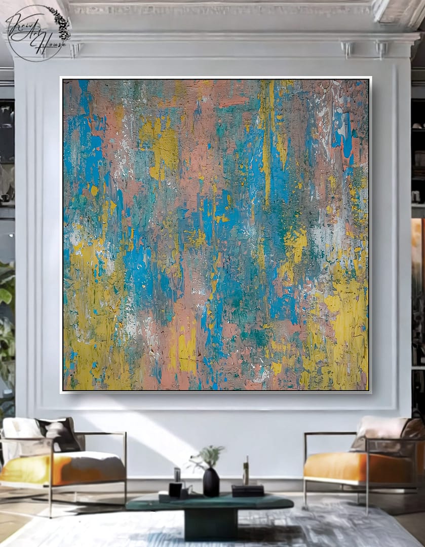 abstract painting vertical