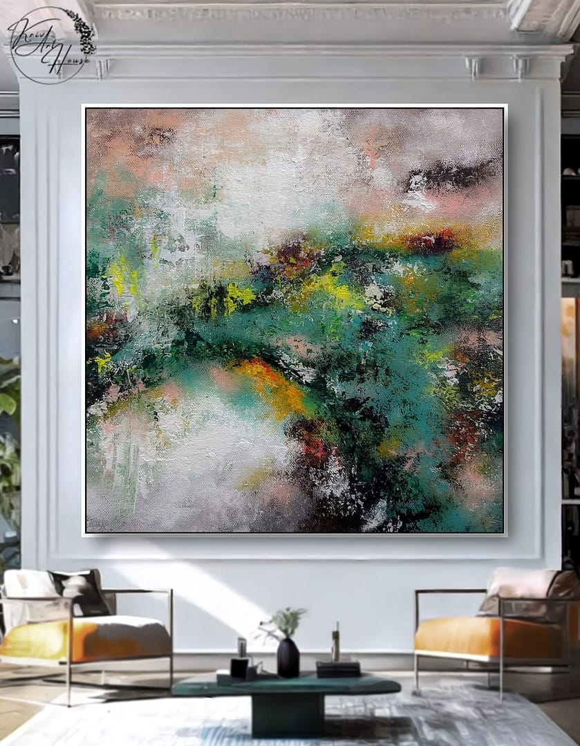 abstract art large painting