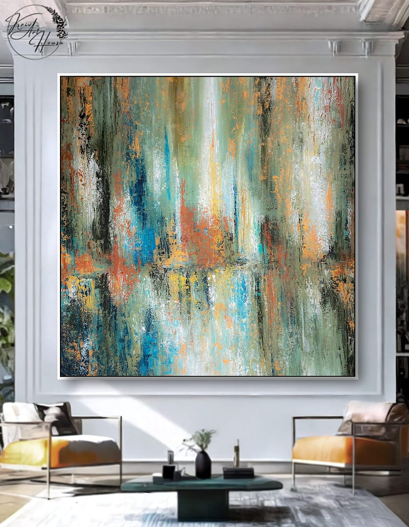 abstract wall art canvas