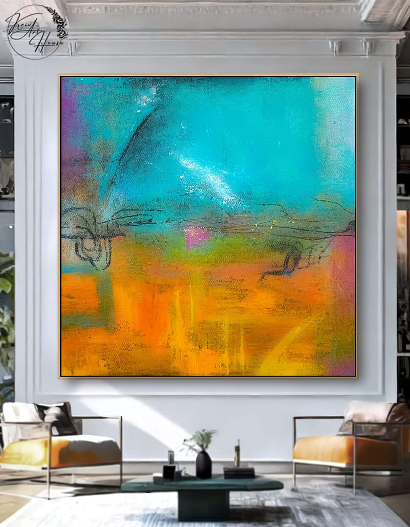 abstract painting texture