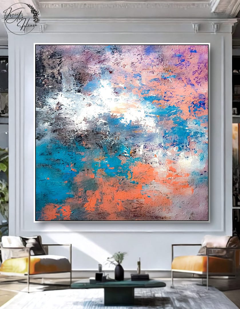 abstract oil painting