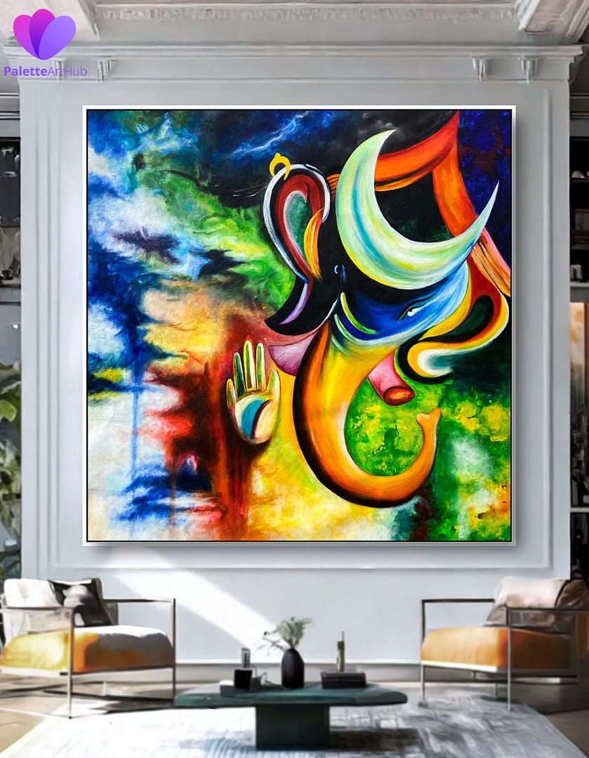 abstract canvas art original