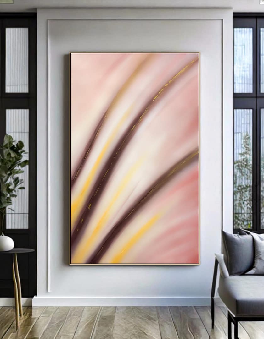 abstract geometric wall art