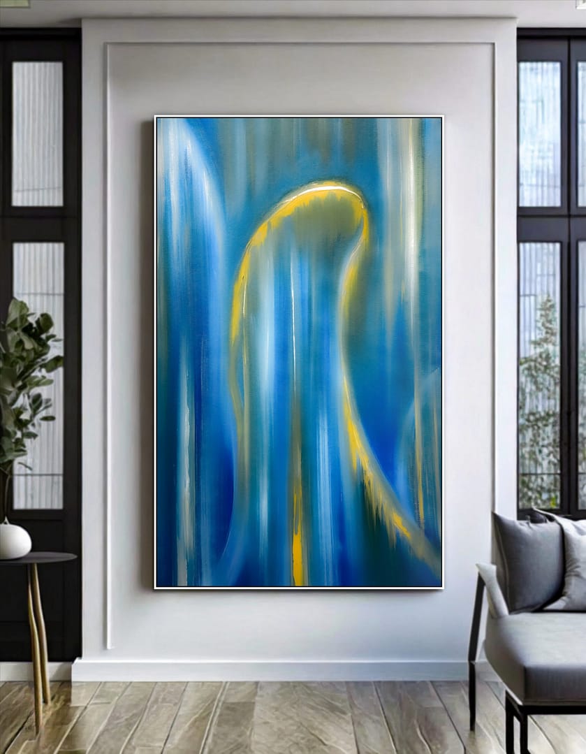 Painting abstract colorful