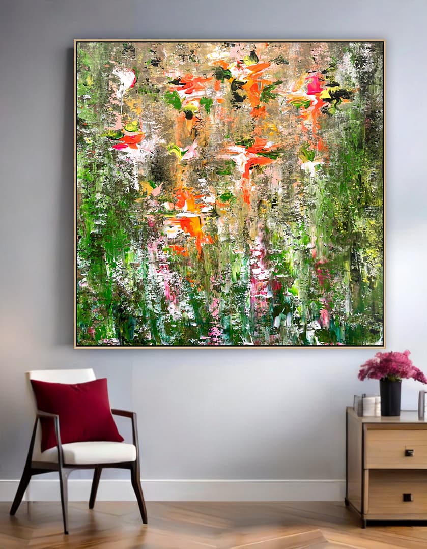 colorful abstract painting