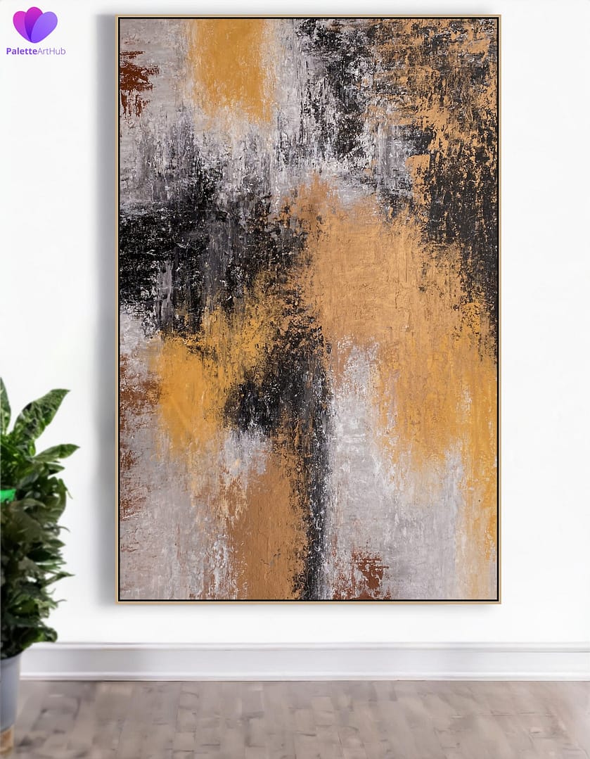 canvas abstract painting