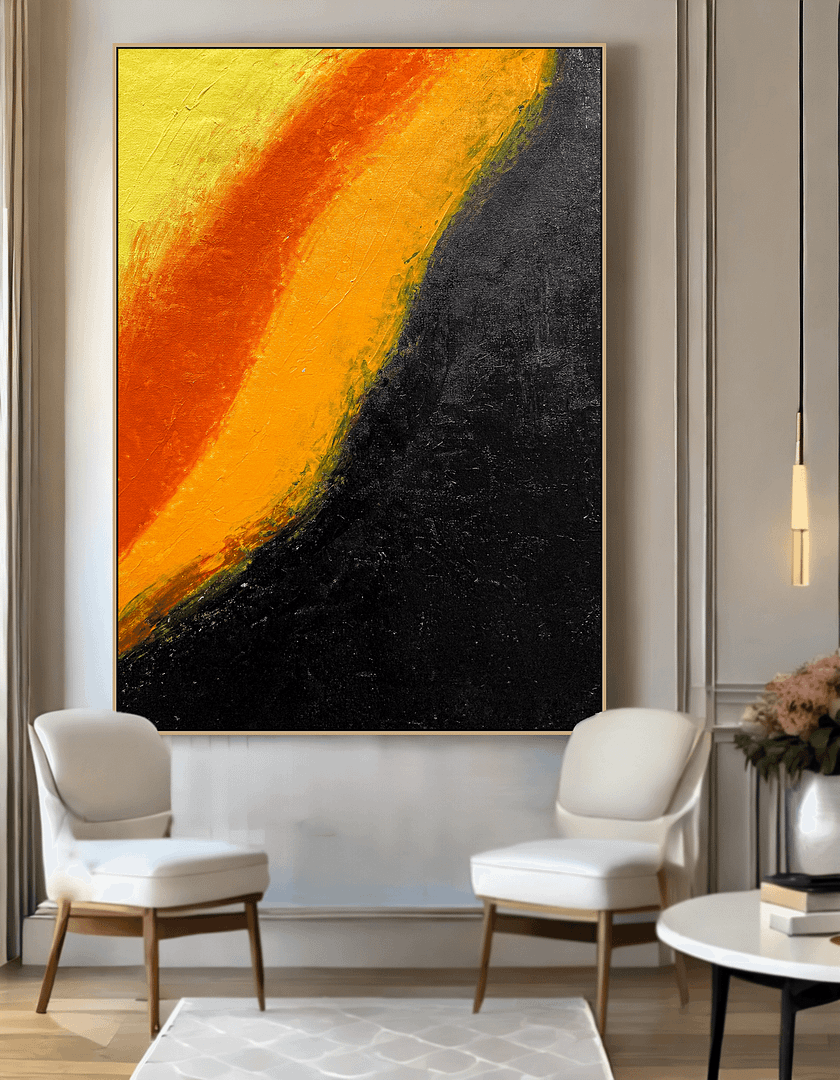 abstract oil painting