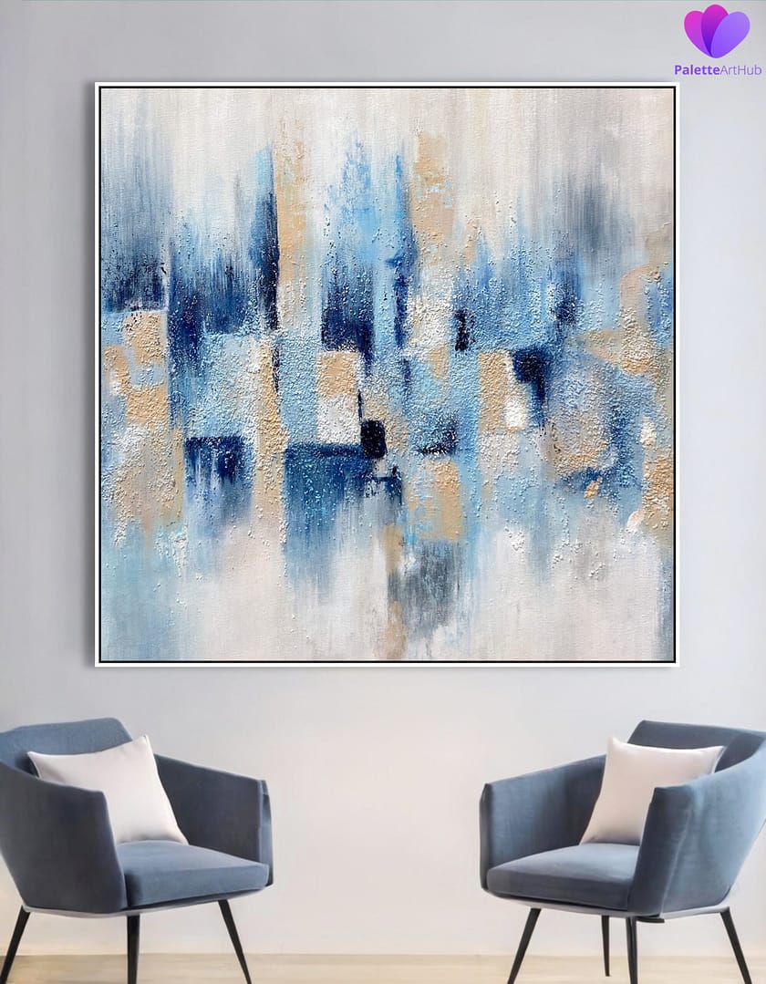 abstract decor wall painting