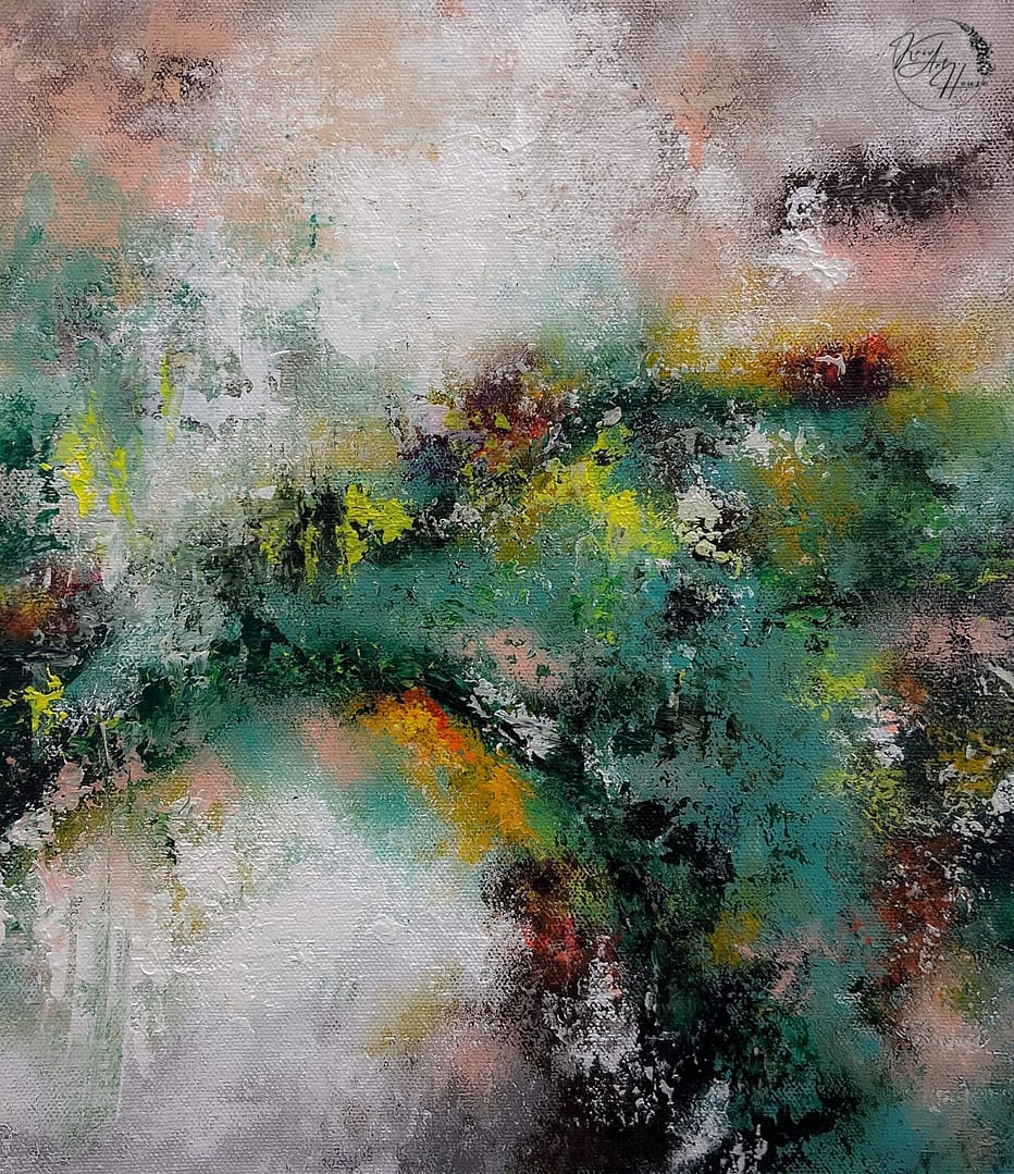 abstract art canvas